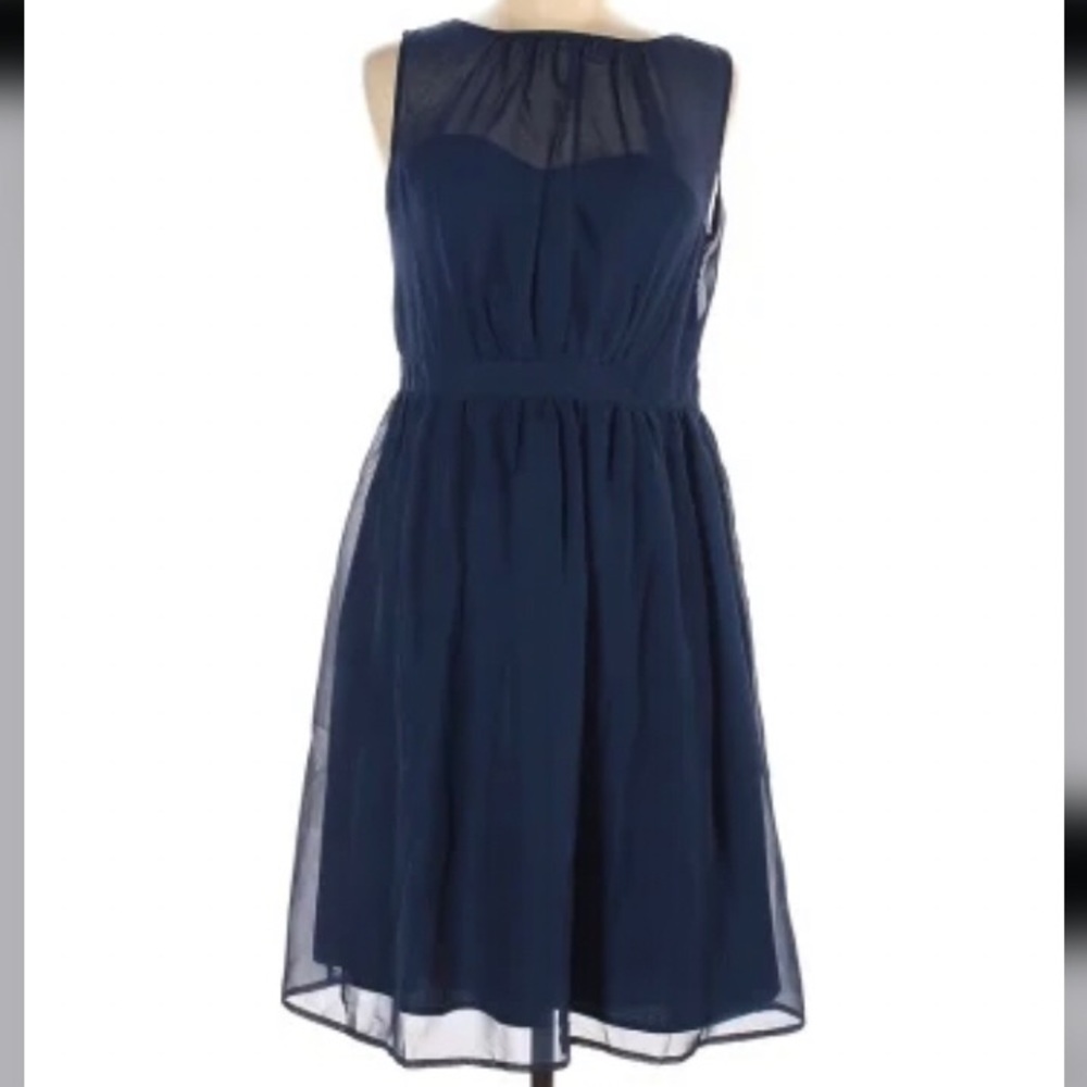 Navy Blue Dress